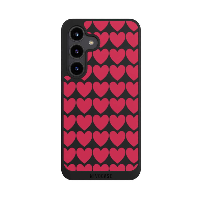 Galaxy S24 NIVOpure Viva Magenta Hearts