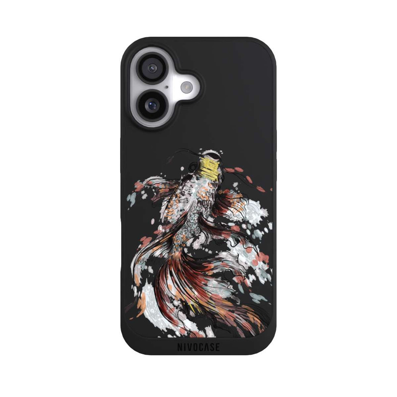 iPhone 17 NIVOpure Koi (Watercolor) transparent