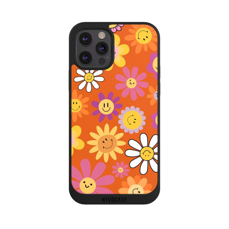 iPhone 12 Pro NIVOpure Smiles Orange Flowers