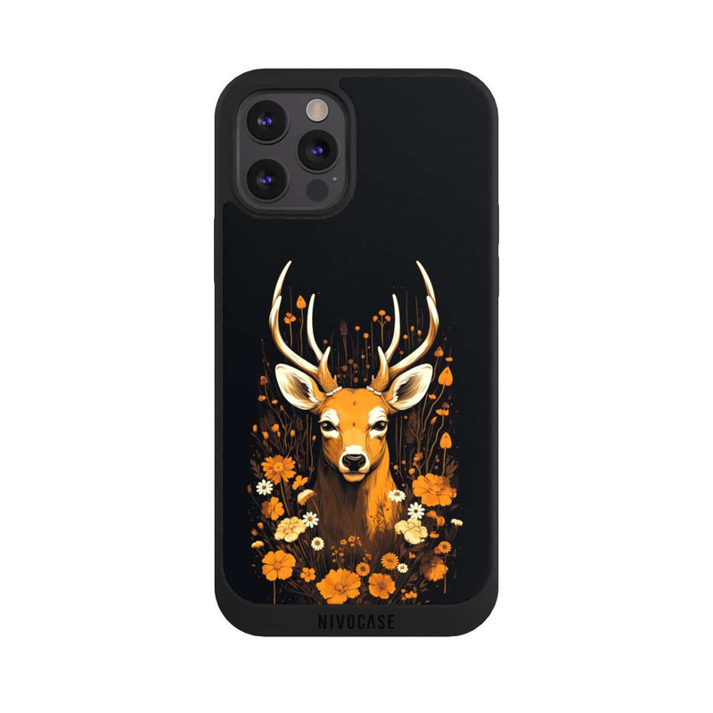 iPhone 12 Pro NIVOpure Fleurs de cerf Grandes
