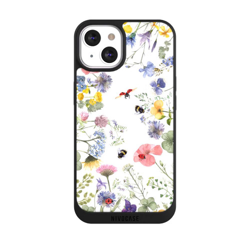 Apple iPhone 13 NIVOpure Colourful Spring Flowers and Bees