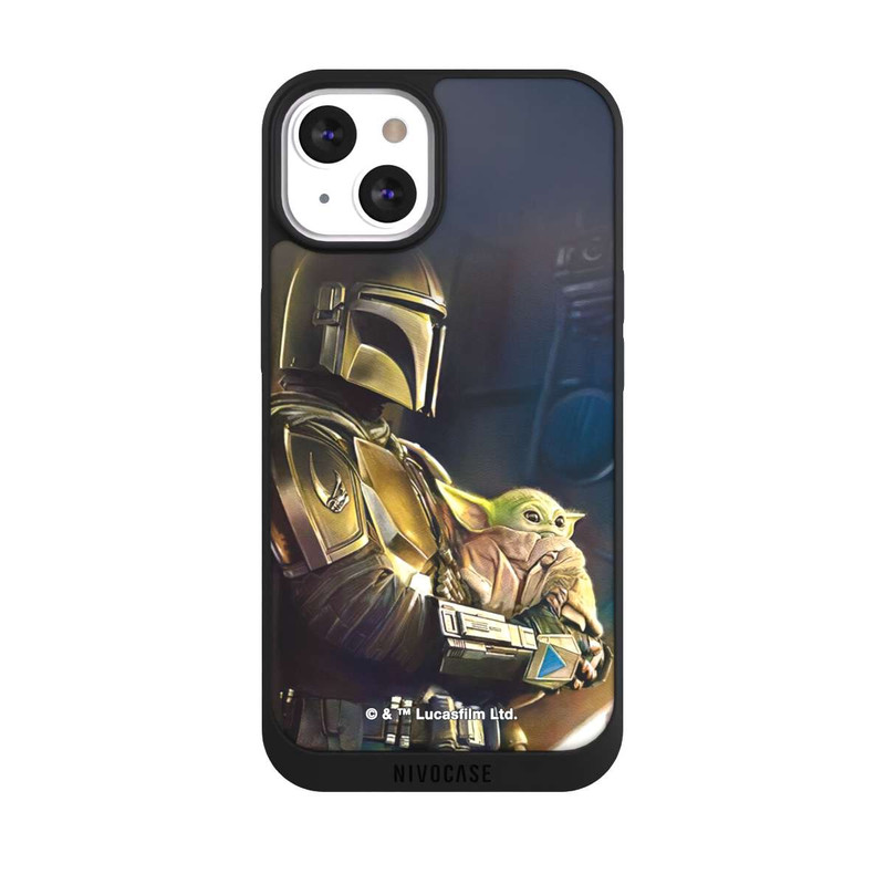 iPhone 13 NIVOpure Mandalorian and Grogu inside Ship