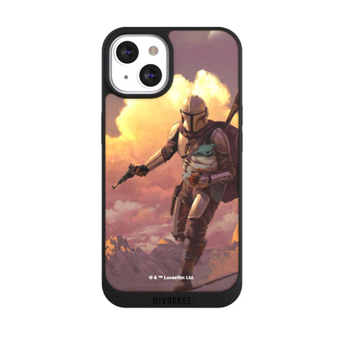 Apple iPhone 13 NIVOpure The Mandalorian And Grogu Sunset Clouds