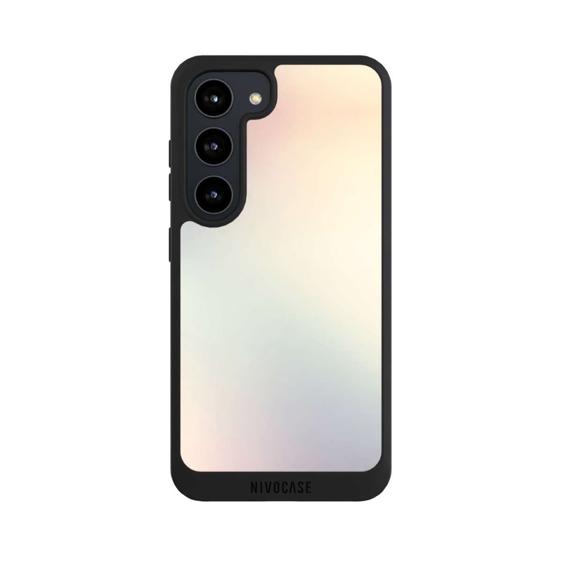 Galaxy S23 NIVOpure Glitch violet pastel