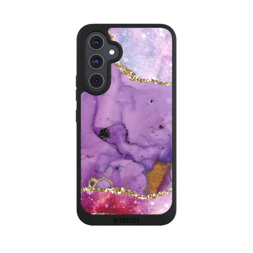 Samsung Galaxy A54 5G NIVOpure Purple Galaxy Glamour Marble