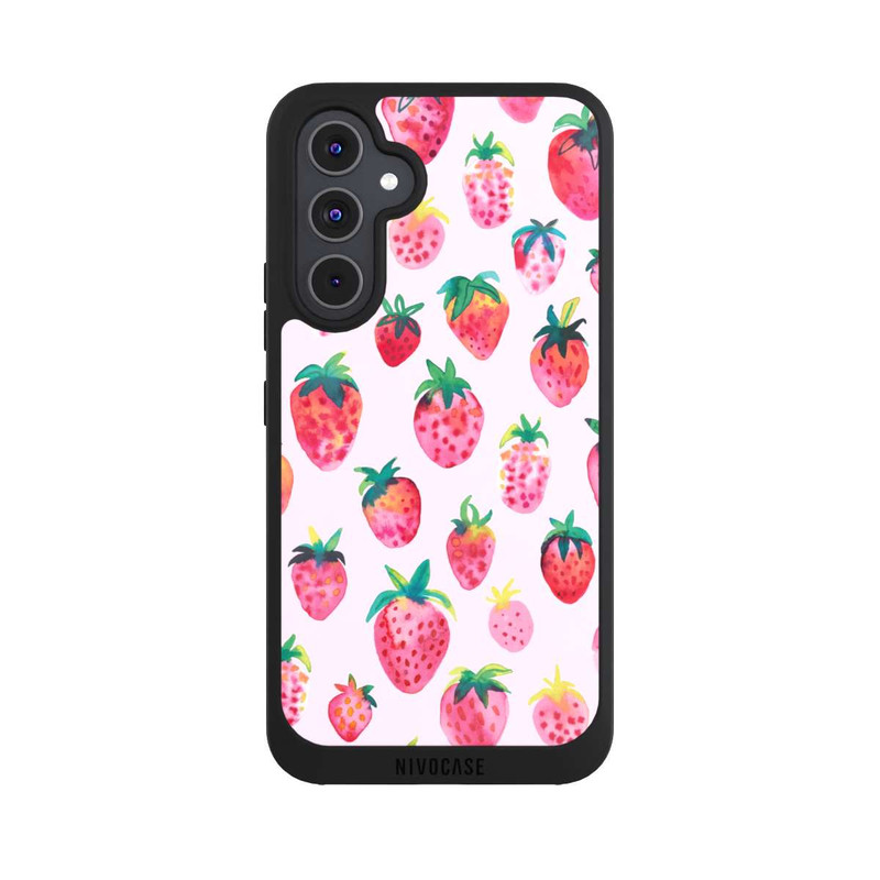 Galaxy A54 5G NIVOpure Watercolor Strawberries