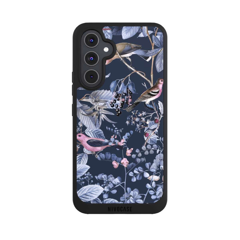 Galaxy A54 5G NIVOpure Birds And Berries Blue