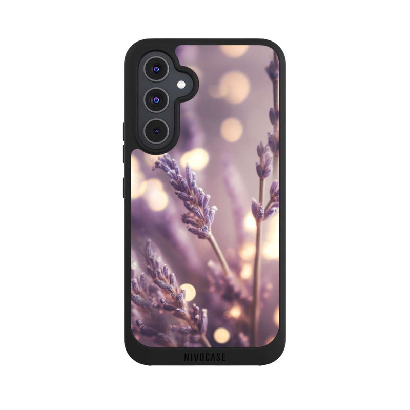 Galaxy A54 5G NIVOpure Lavender Close Up with AI