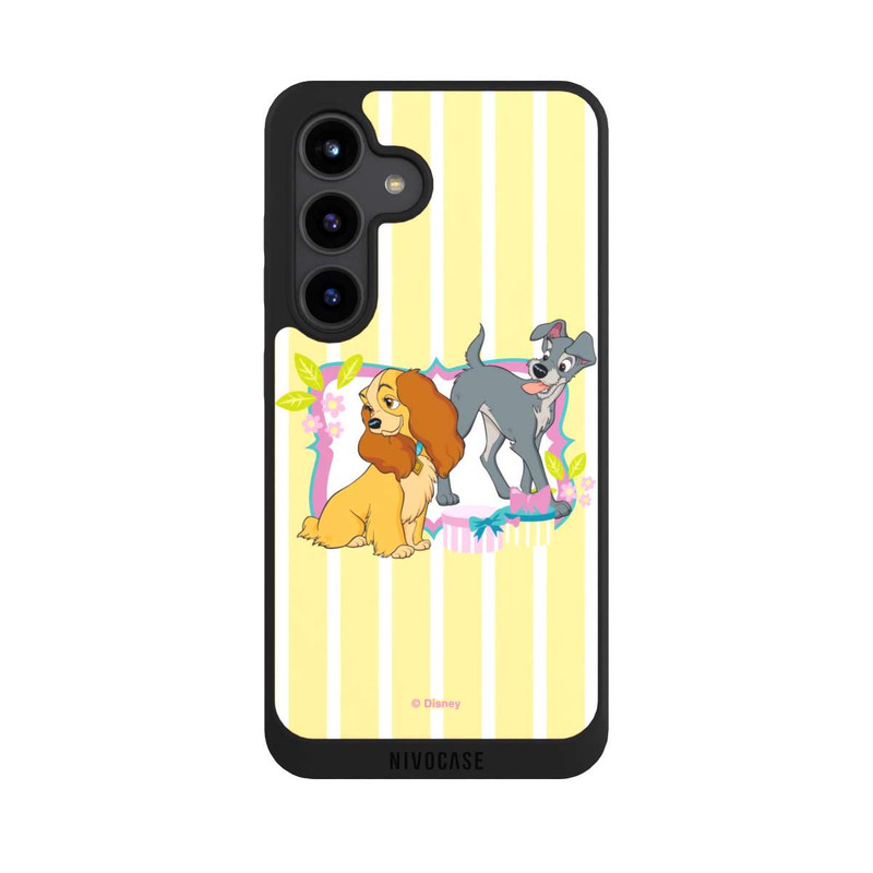 Galaxy S24 NIVOpure Lady And The Tramp Frame yellow