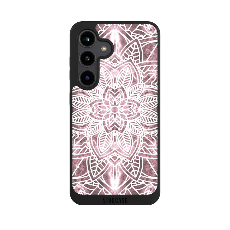 Galaxy S24 NIVOpure Blush marble mandala