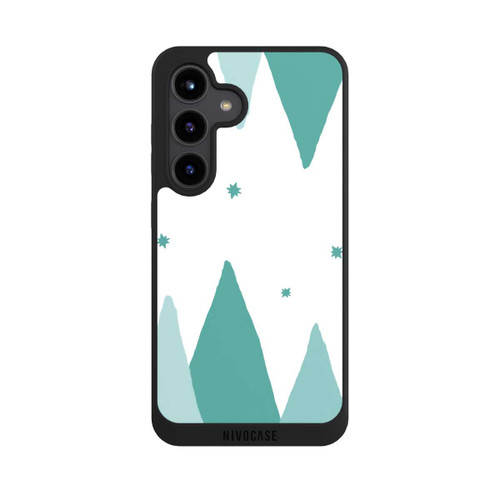 Samsung Galaxy S24 NIVOpure Mountains Yellow &amp; Grey