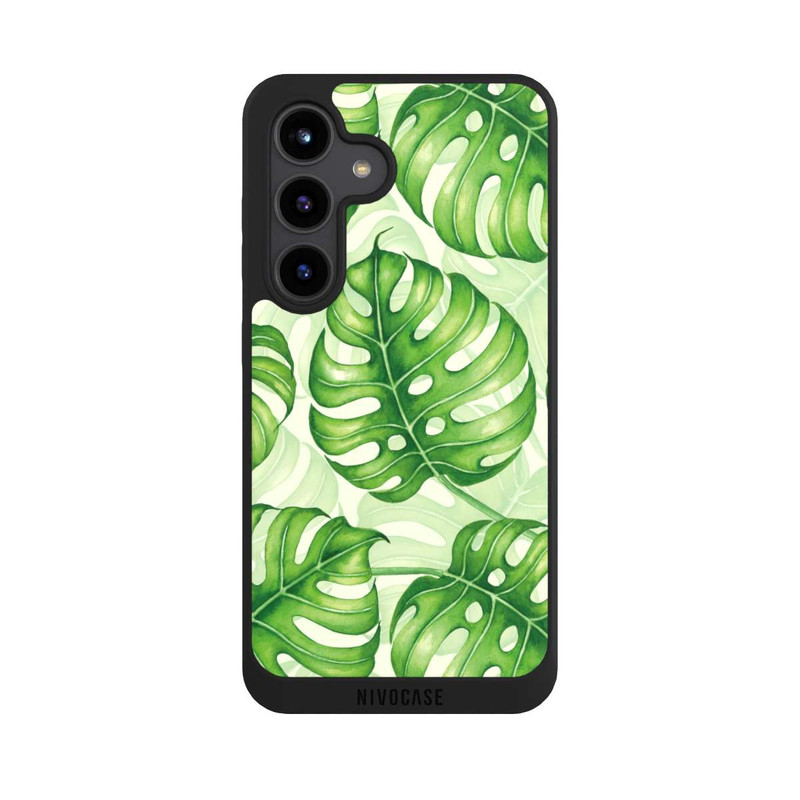Galaxy S24 NIVOpure Pretty Palm Leaves Pattern