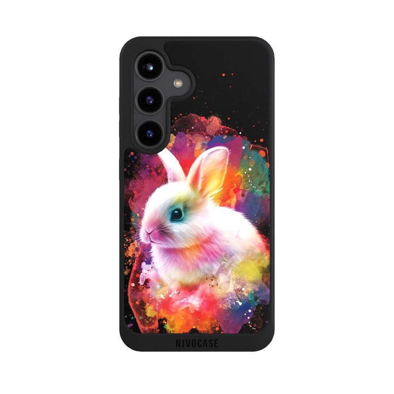 Galaxy S24 NIVOpure Happy Rabbit Black