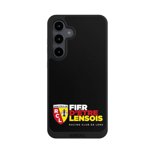 Samsung Galaxy S24 FE 5G NIVOpure Logo RCL en bas Noir