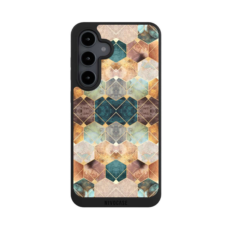 Galaxy S24 FE NIVOpure Natural Hexagons And Diamonds