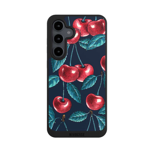 Samsung Galaxy S24 FE 5G NIVOpure Cherries Dark Pattern