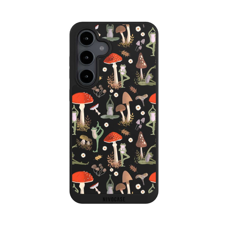 Galaxy S24 FE NIVOpure Yoga Frogs with Mushrooms