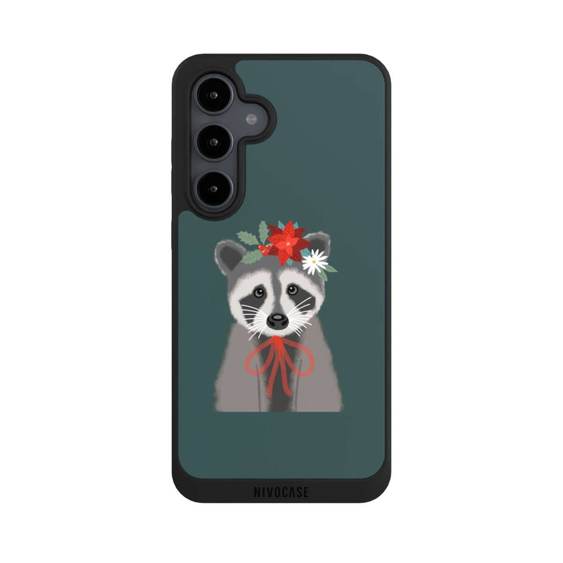 Galaxy S24 FE NIVOpure Holiday Raccoon