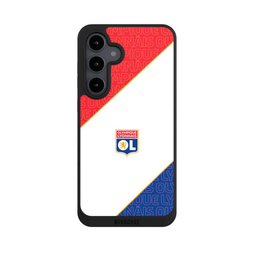 Samsung Galaxy S24 FE 5G NIVOpure Logo OL rouge et bleu