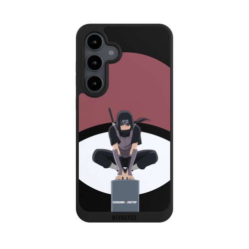 Samsung Galaxy S24 FE 5G NIVOpure Symbole Itachi Uchiha noir