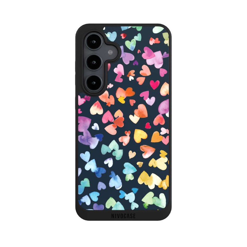 Galaxy S24 FE NIVOpure Valentines Hearts Black