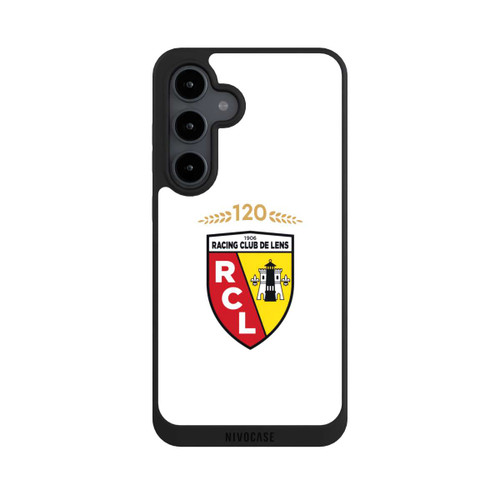 Samsung Galaxy S24 FE 5G NIVOpure RC Lens 120 ans anniversaire blanc