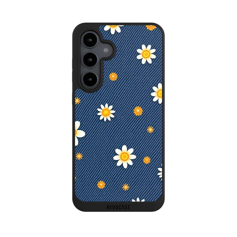 Galaxy S24 FE NIVOpure Jeans Flowers with AI