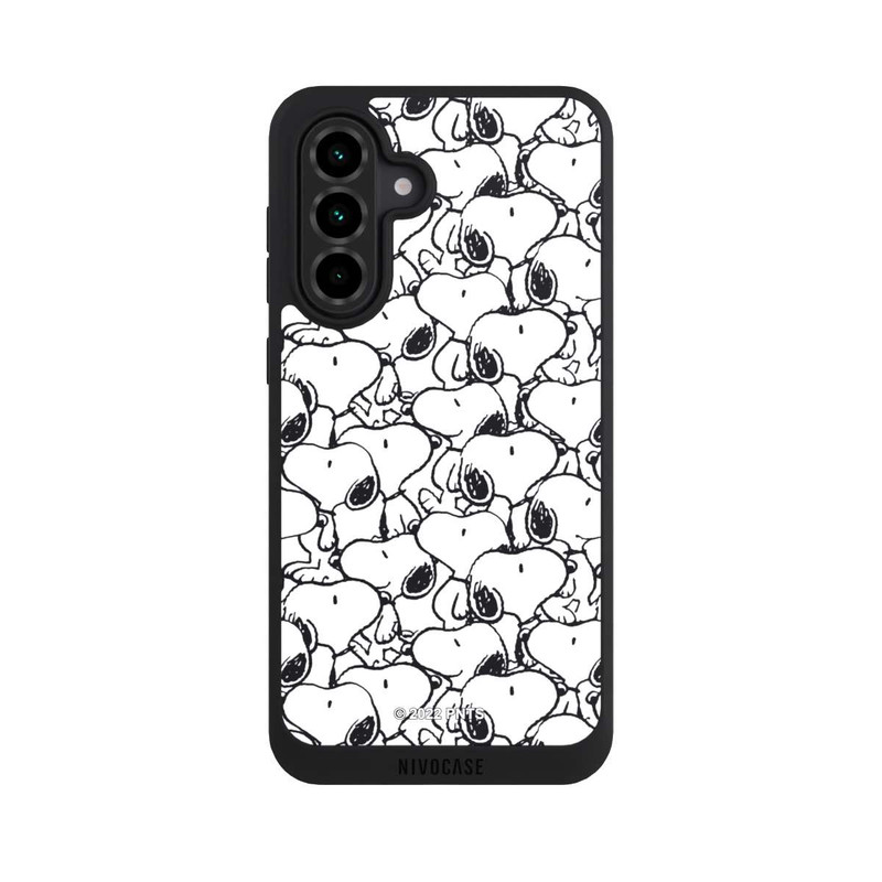 Galaxy A36 5G NIVOpure Snoopy Pattern Black And White