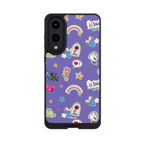 Samsung Galaxy S25 Edge NIVOpure Princess Pattern Purple Disney Princess