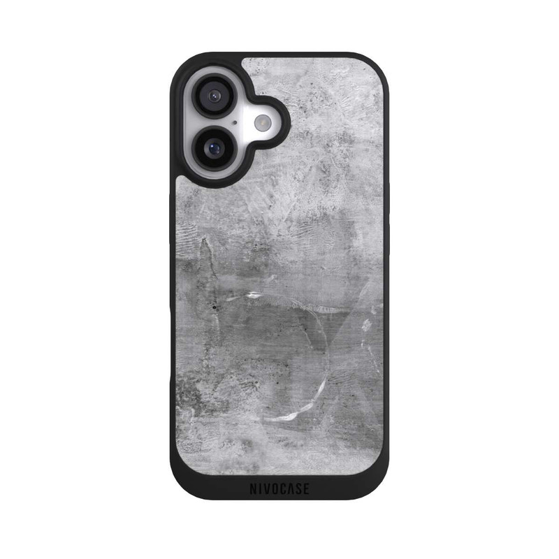 iPhone 17 NIVOpure Grey Concrete Wall 2