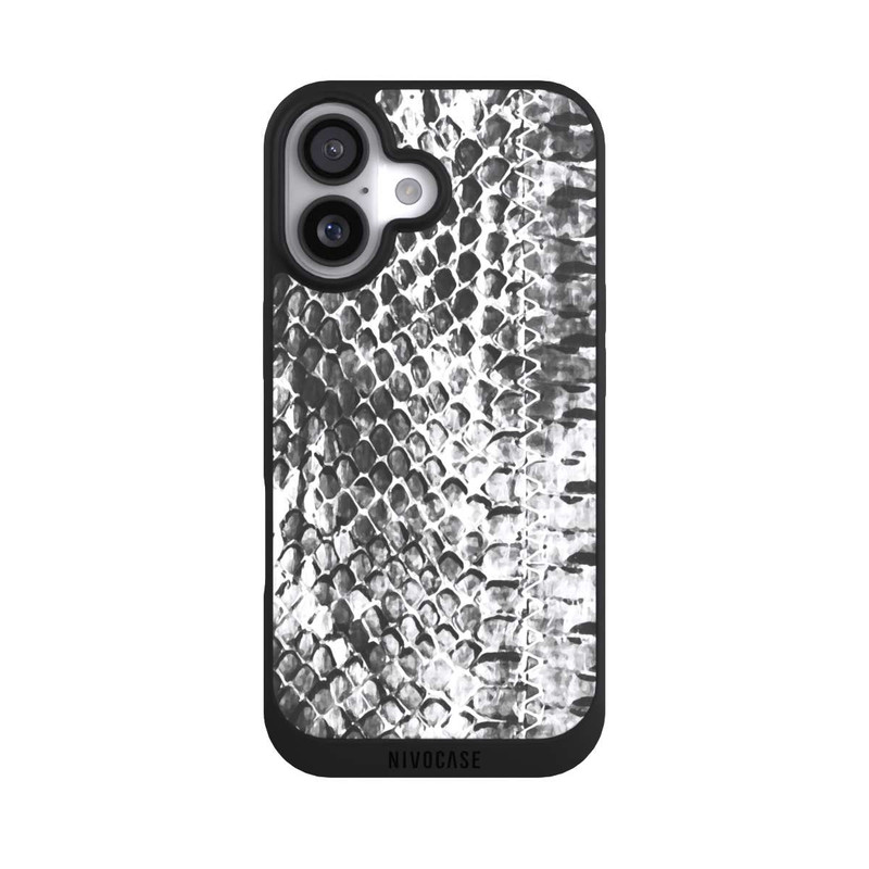iPhone 17 NIVOpure Charcoal snake pattern