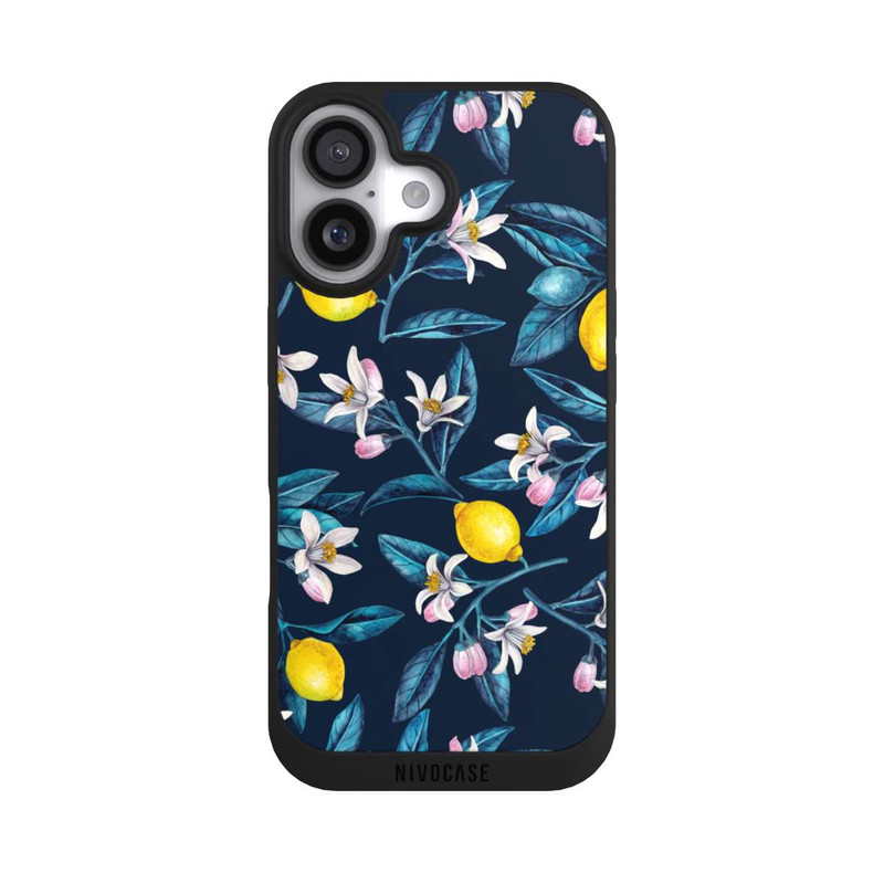 iPhone 17 NIVOpure Lemons And Blossoms Dark 