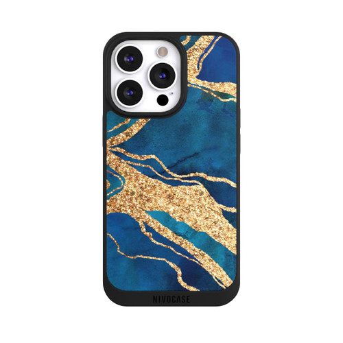 Apple iPhone 13 Pro NIVOpure Gemstone Blue Gold