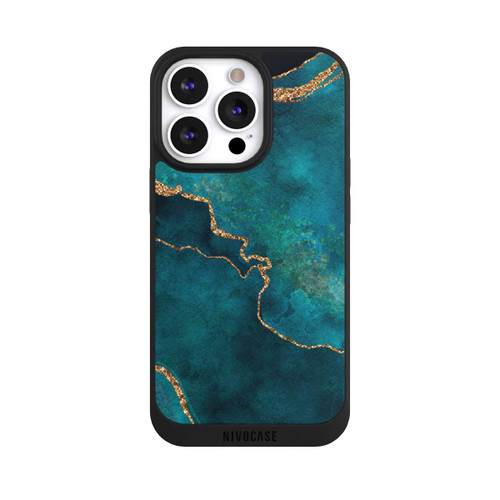 Apple iPhone 13 Pro NIVOpure Gemstone Glamour teal