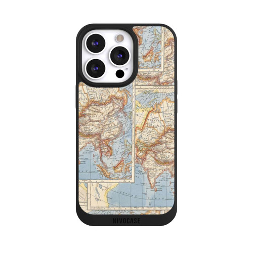 Apple iPhone 13 Pro NIVOpure World Map Vintage