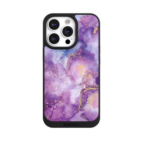 Apple iPhone 13 Pro NIVOpure Purple Swirl Ink