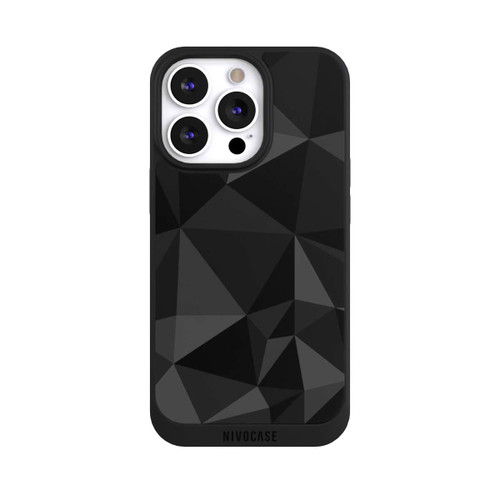 Apple iPhone 13 Pro NIVOpure Polygon Pattern Black