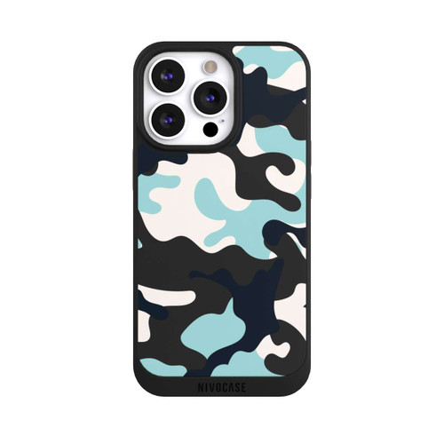 Apple iPhone 13 Pro NIVOpure Blue Camouflage