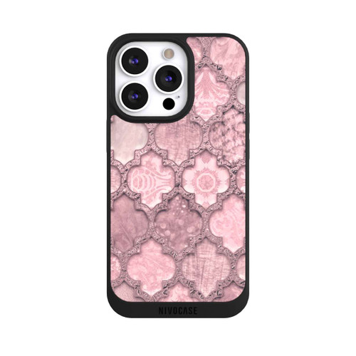 Apple iPhone 13 Pro NIVOpure Morocco Tile Pink