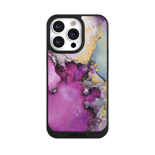 Apple iPhone 13 Pro NIVOpure Alcohol Ink Art Pink