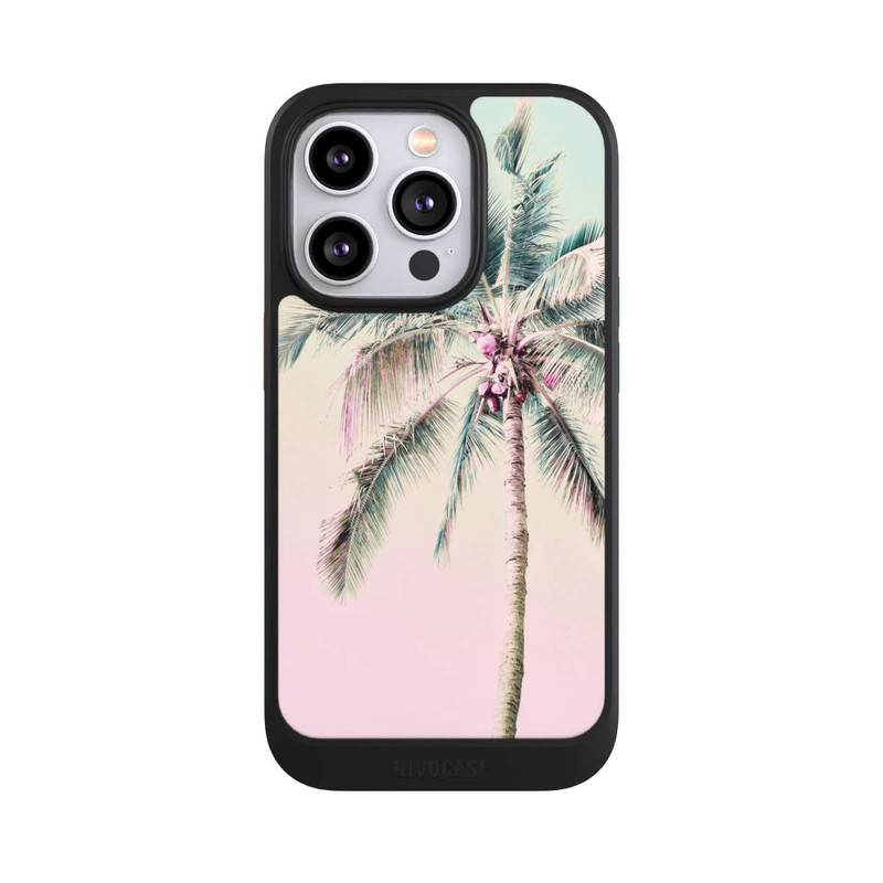 iPhone 14 Pro NIVOcore Palmier pastel