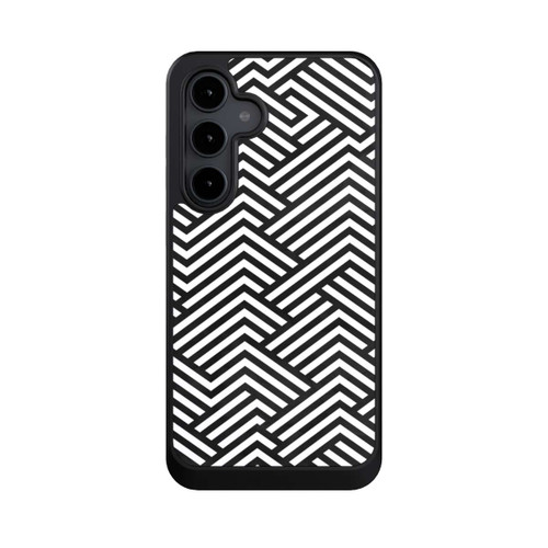 Samsung Galaxy S24 FE 5G NIVOcore ZigZag noir et blanc