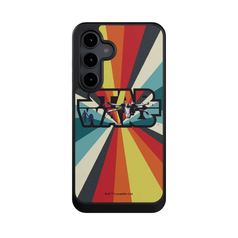 Galaxy S24 FE NIVOcore Retro X-Wing Star Wars Logo