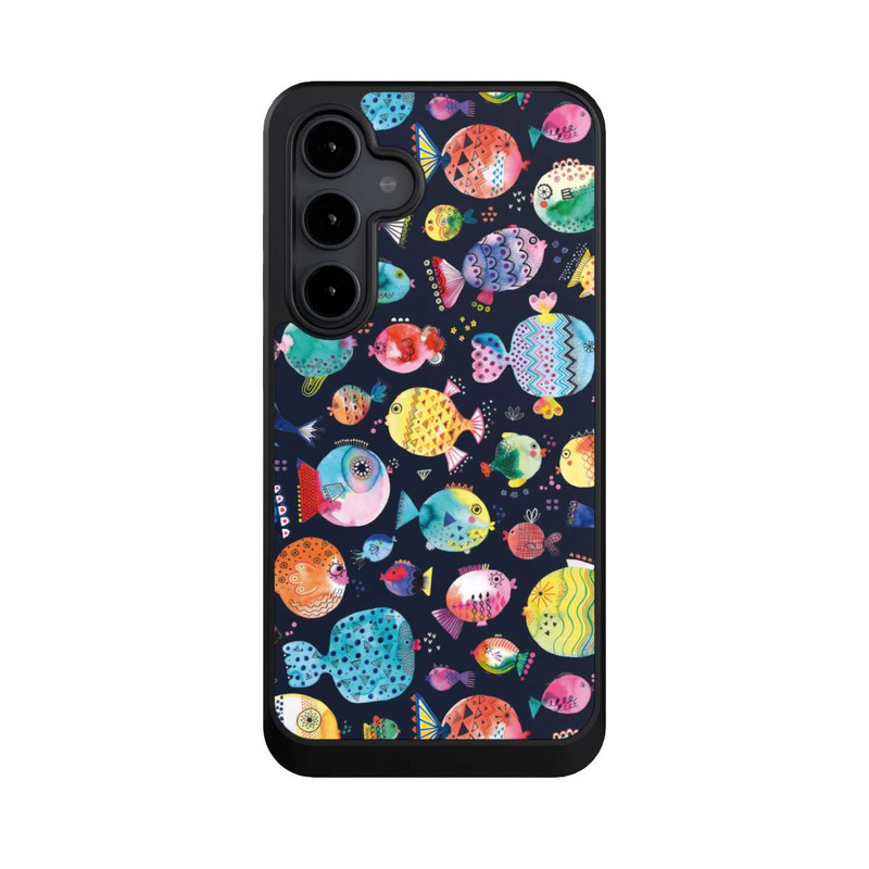 Galaxy S24 FE NIVOcore Plage Puffer poissons Enfant Marine
