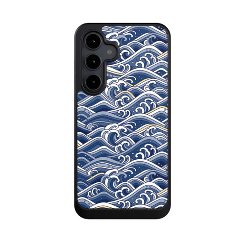Samsung Galaxy S24 FE 5G NIVOcore Vagues bleues kanagawa