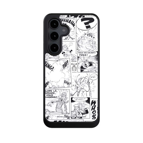 Samsung Galaxy S24 FE 5G NIVOcore BD Astérix Blanc &amp; Noir