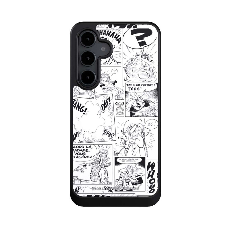 Galaxy S24 FE NIVOcore BD Astérix Blanc & Noir