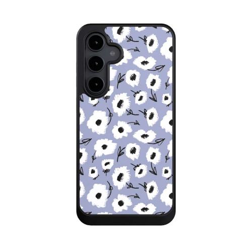 Samsung Galaxy S24 FE 5G NIVOcore Pattern Fleurs Lilas