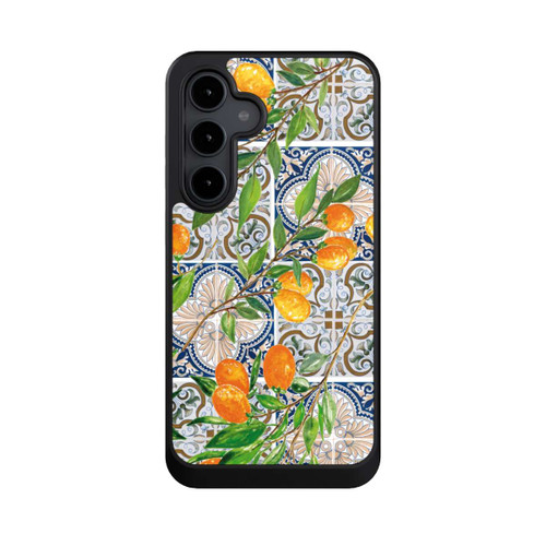 Samsung Galaxy S24 FE 5G NIVOcore Oranges Grecques Pattern
