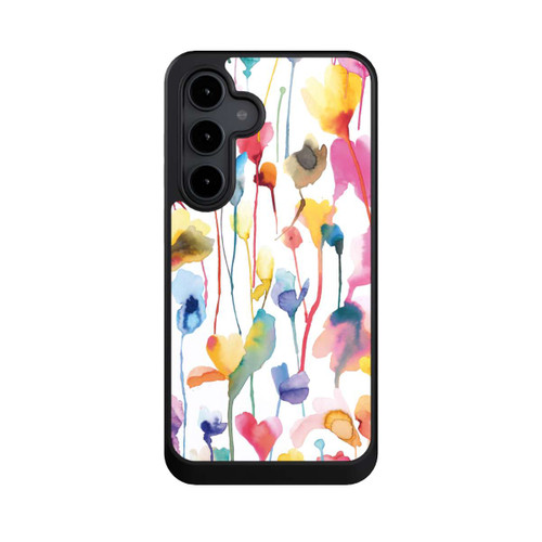 Samsung Galaxy S24 FE 5G NIVOcore Aquarelle de Fleurs Colorées